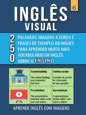 cover image of Inglês Visual 4--Ensino--250 Palavras, 250 Imagens e 250 Frases de exemplo para Aprender Inglês com Imagens